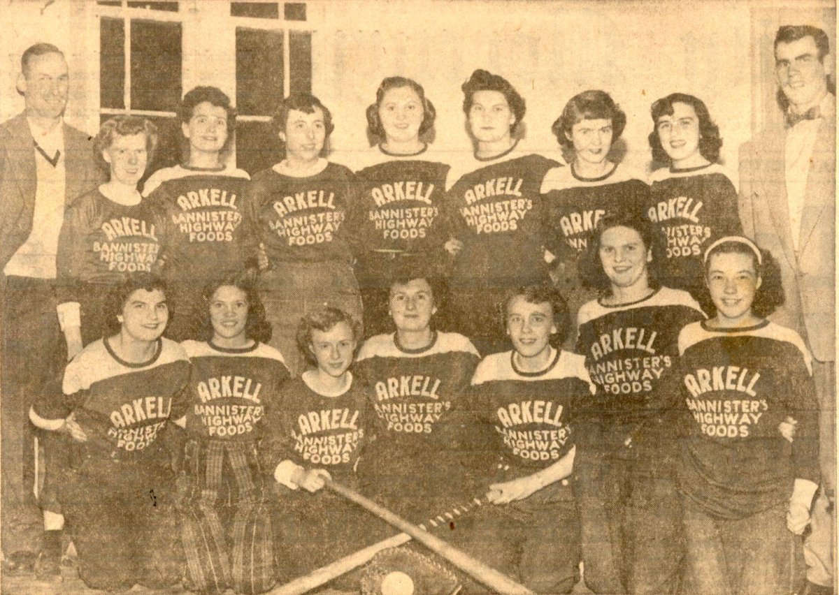 Arkell Girls Baseball Team 1952