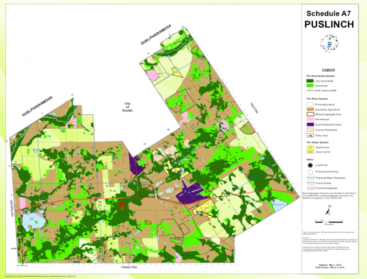 gravel extraction in puslinch